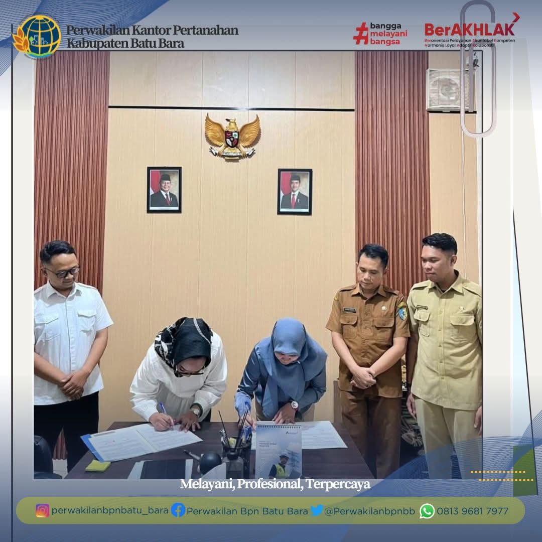 Efisiensi Layanan Publik, Kantor Pertanahan Batu Bara dan Pemkab Bersinergi Hadirkan Mal Pelayanan Publik