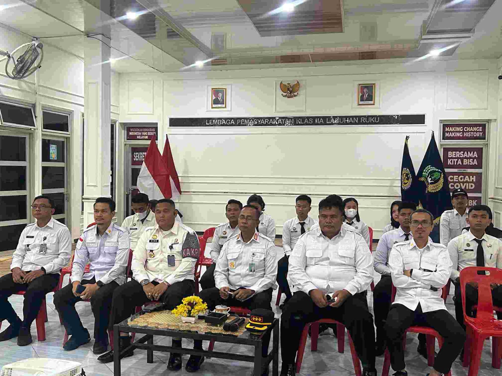Kakanwil Sumut Tekankan Profesionalitas dan Integritas Petugas Pemasyarakatan di Lapas Labuhan Ruku