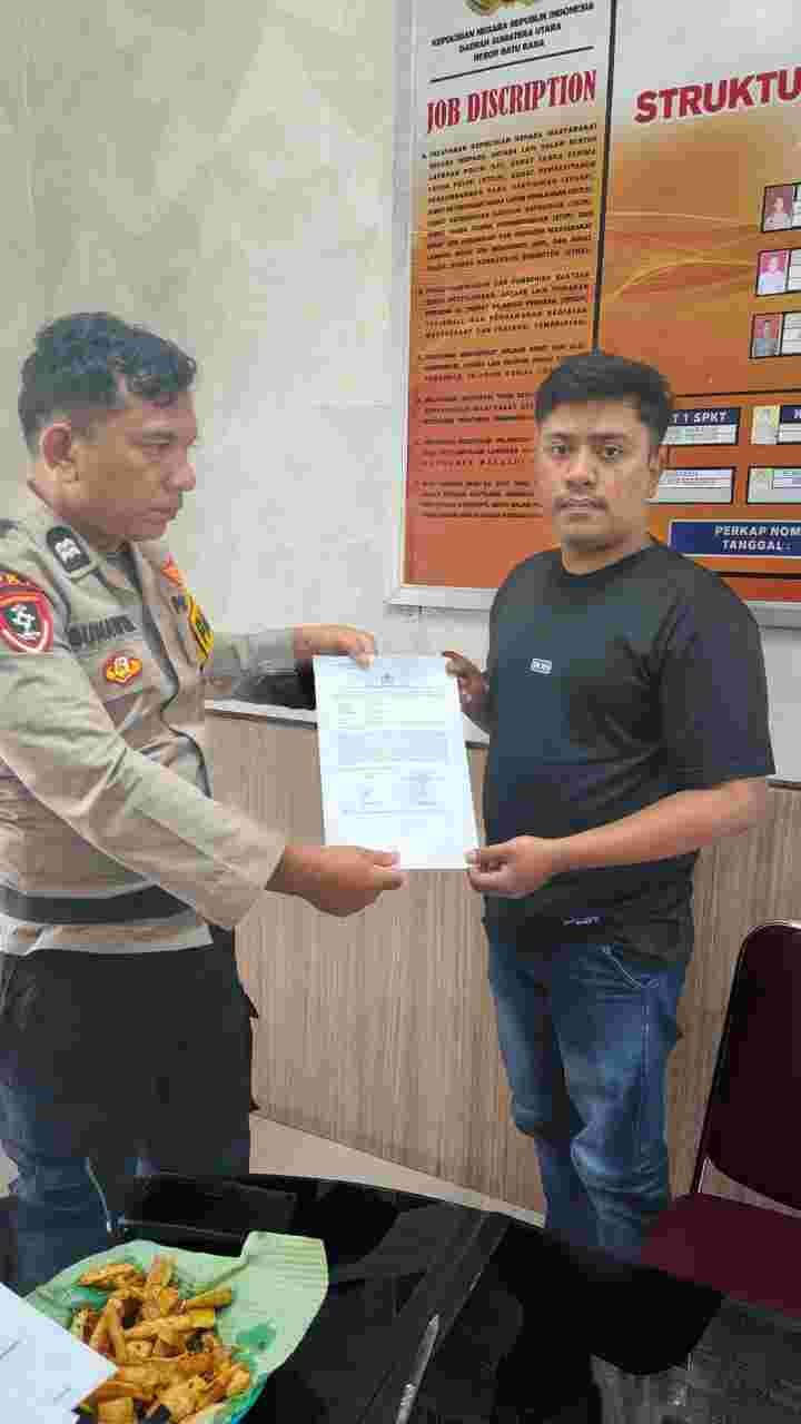 SPKT Polres Batu Bara Terima Laporan Dugaan Penganiayaan