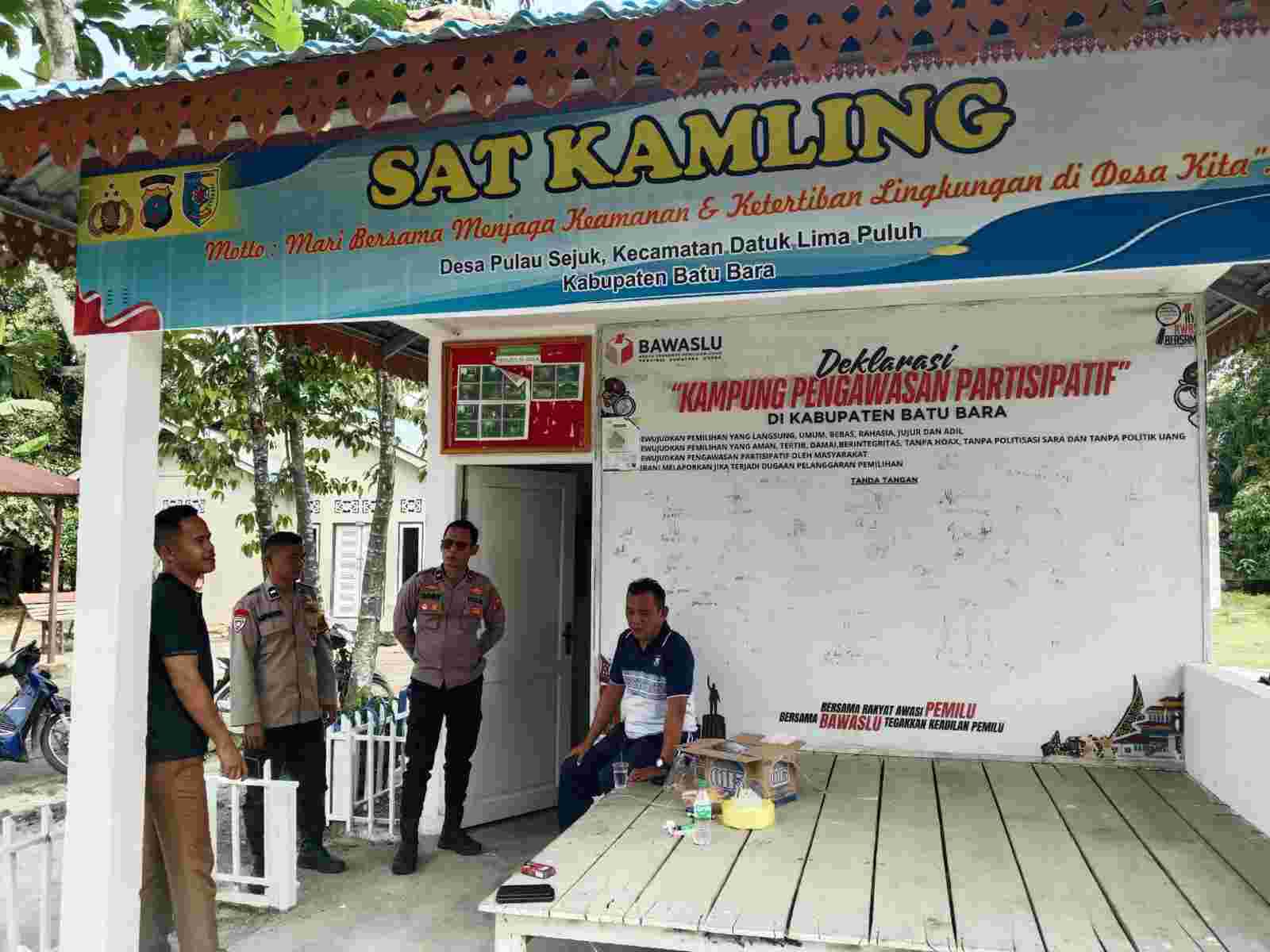 Jelang Supervisi Polda Sumut, Sat Binmas Polres Batu Bara Intensifkan Pengecekan dan Pembinaan Sat Kamling di Desa Pulau Sejuk