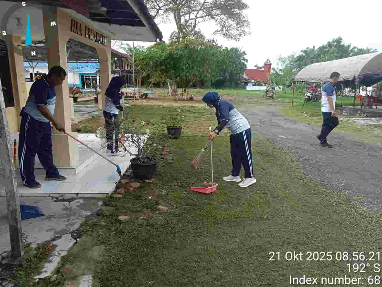 Mantapkan Kesiapan Tugas, Polsek Labuhan Ruku Gelar Apel Pagi Rutin