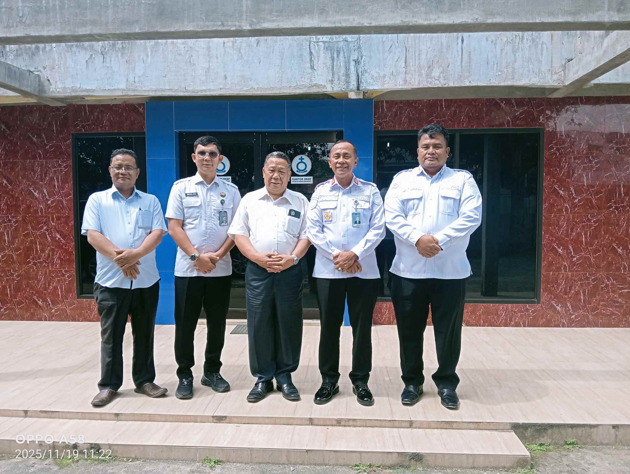 Kalapas Labuhan Ruku Jalin Koordinasi dengan HKBP Distrik XIII Asahan Jelang Perayaan Natal