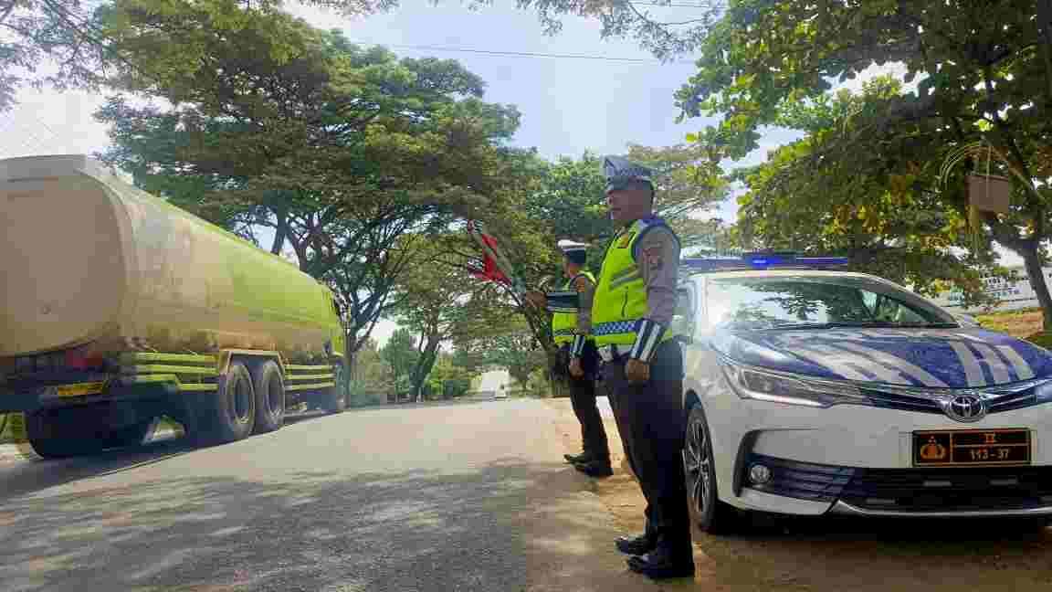 Polisi Tingkatkan Pengawasan, Sat Lantas Polres Batu Bara Gencar Patroli Preventif di Titik Rawan Gangguan Kamtibmas