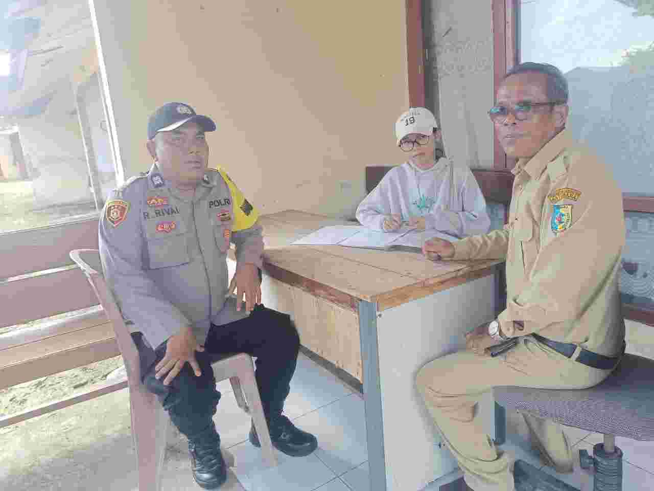 Bhabinkamtibmas Polsek Medang Deras Gencar Sambang dan “Cooling System”, Sosialisasi Anti Kejahatan Jalanan dan Geng Motor