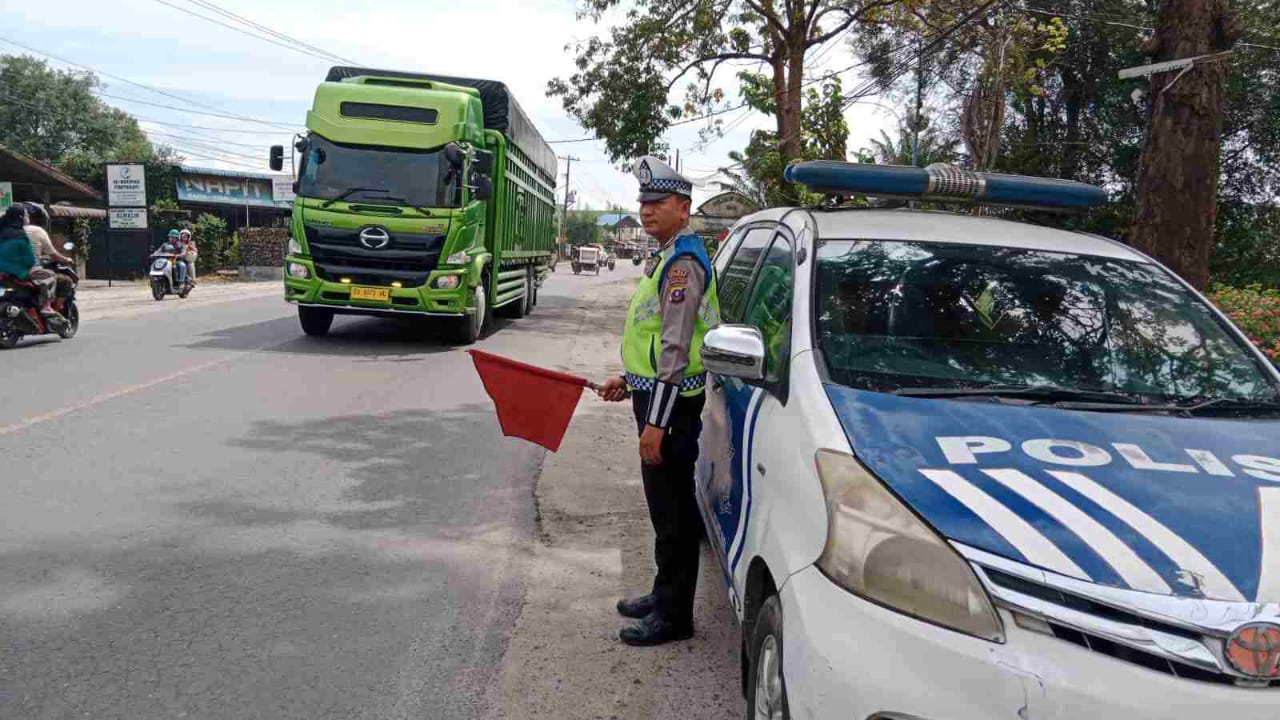 Polres Batu Bara Gencar Patroli “Kibas Bendera,” Tingkatkan Kesadaran dan Cegah Pelanggaran Lalu Lintas