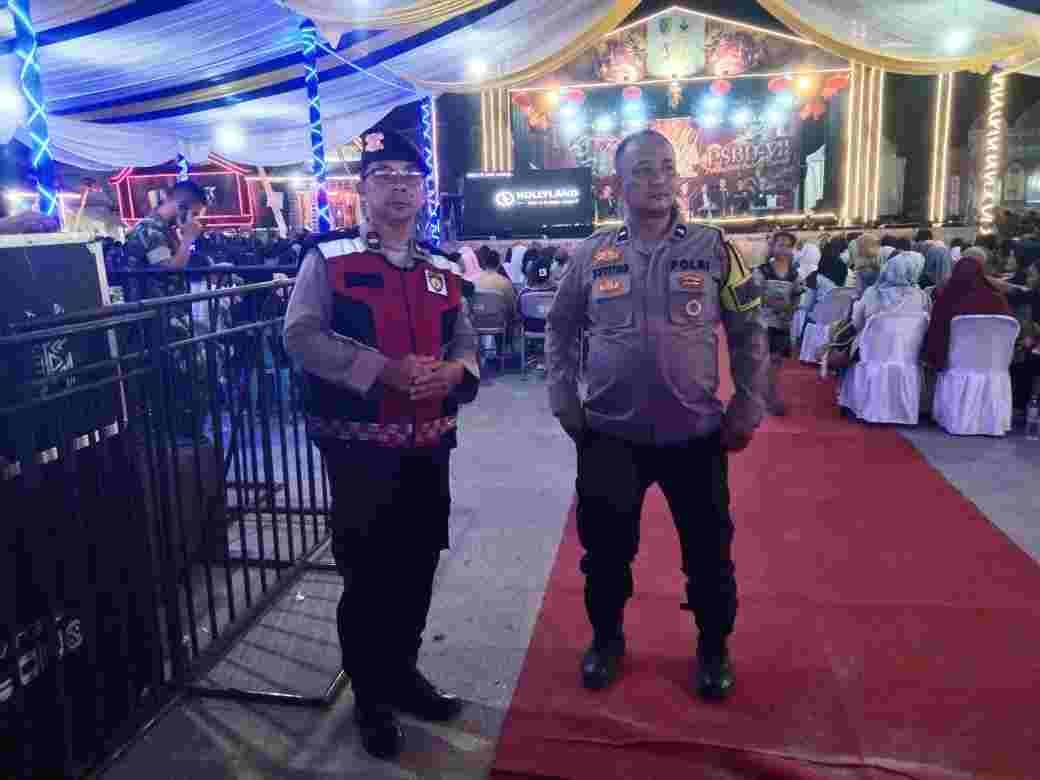 Polsek Indrapura Amankan PSBD VII Kab. Batu Bara, Lestarikan Budaya Lokal dan Jaga Kamtibmas