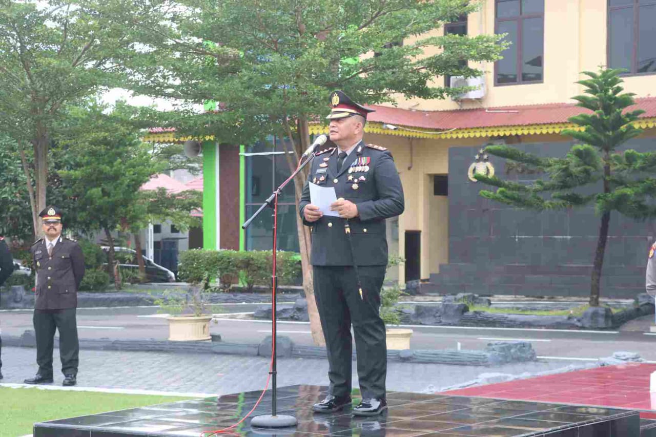 Polres Batu Bara Gelar Upacara Khidmat Peringati Hari Pahlawan, Kobarkan Semangat Pengabdian