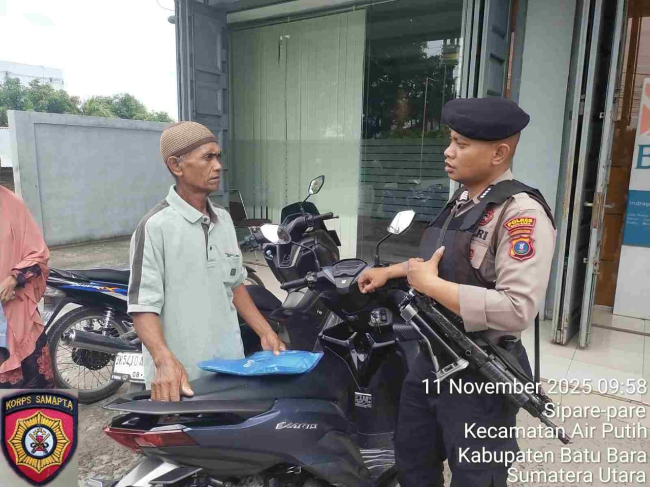 Polres Batu Bara Aktif Gelar Patroli Dialogis, Edukasi Masyarakat tentang Kamtibmas dan Bahaya Hoax