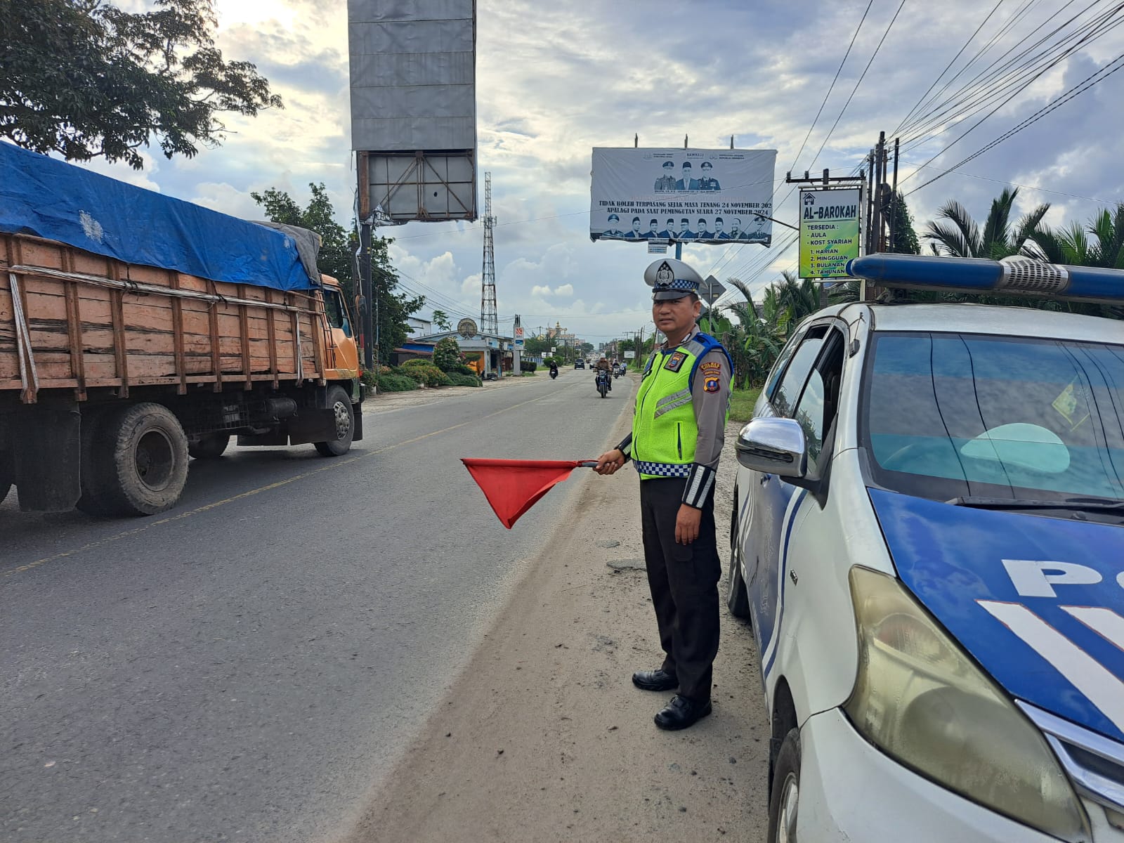 Polres Batu Bara Intensifkan Pengaturan Lalu Lintas Sore, Upaya Tekan Angka Kecelakaan