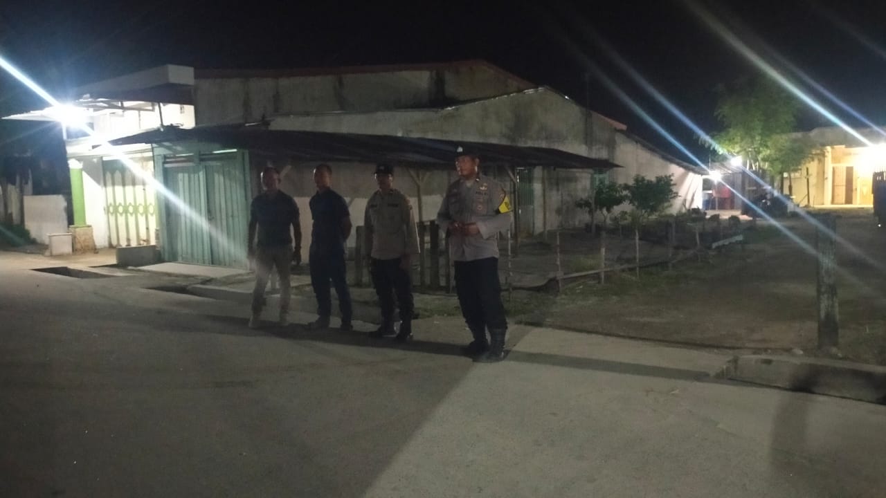 Polsek Medang Deras Gencar Patroli Malam, Antisipasi Kejahatan dan Gangguan Kamtibmas