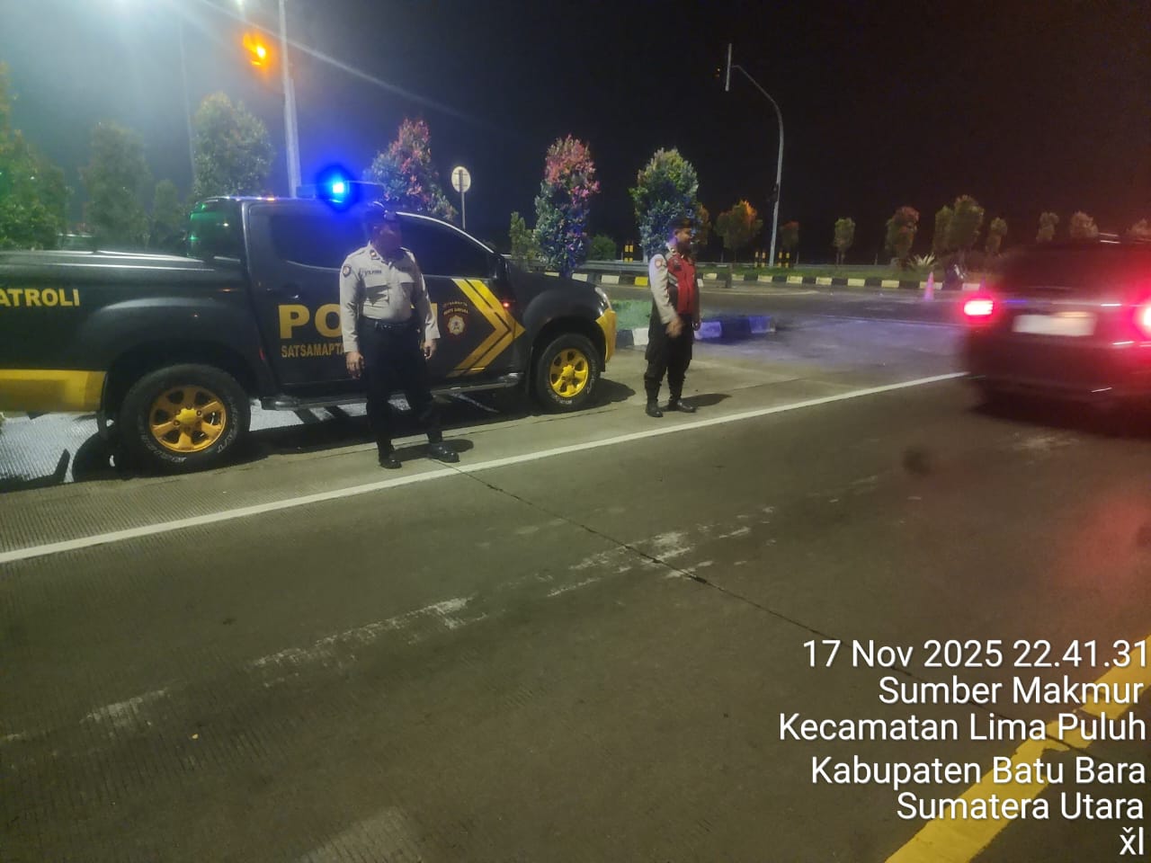 Polres Batu Bara Tingkatkan Patroli Presisi Roda Empat, Jaga Keamanan Wilayah Hukum