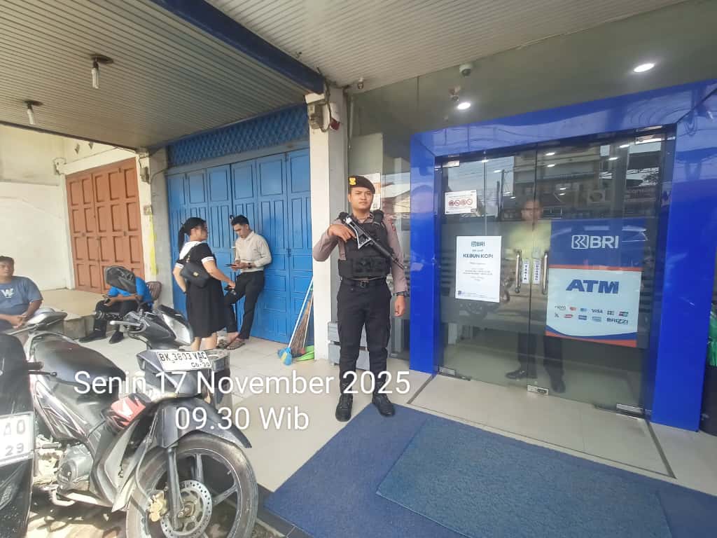 Polres Batu Bara Tingkatkan Pengamanan Objek Vital Perbankan, Jamin Keamanan Transaksi Keuangan Masyarakat