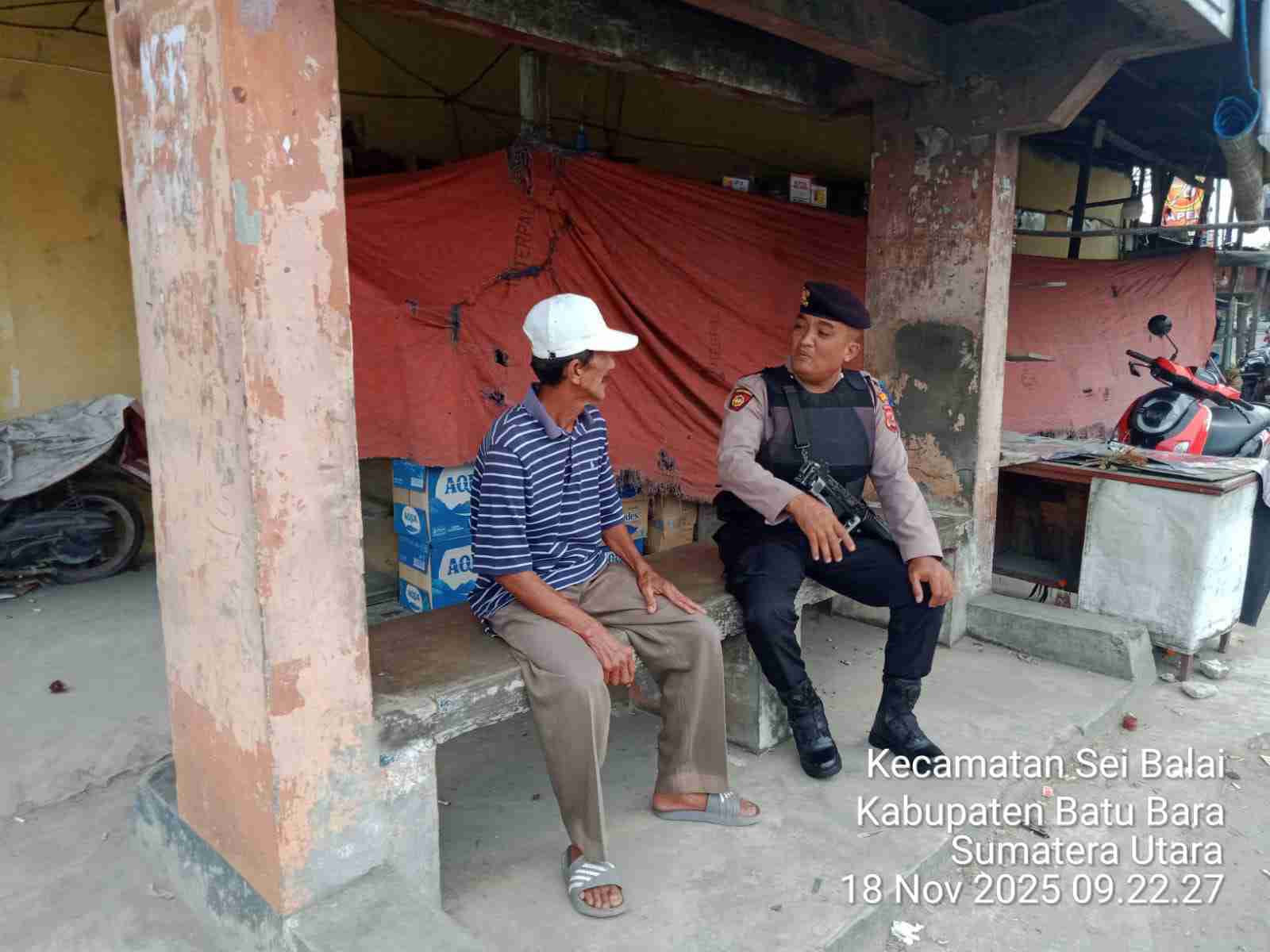 Sat Samapta Polres Batu Bara Intensifkan Patroli Dialogis, Jaga Stabilitas Kamtibmas di Tengah Masyarakat