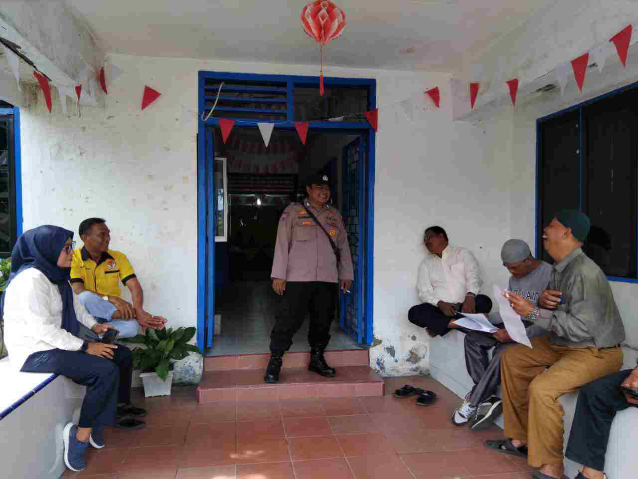 Polsek Medang Deras Giatkan Sambang dan Cooling System di Desa Lalang, Batu Bara