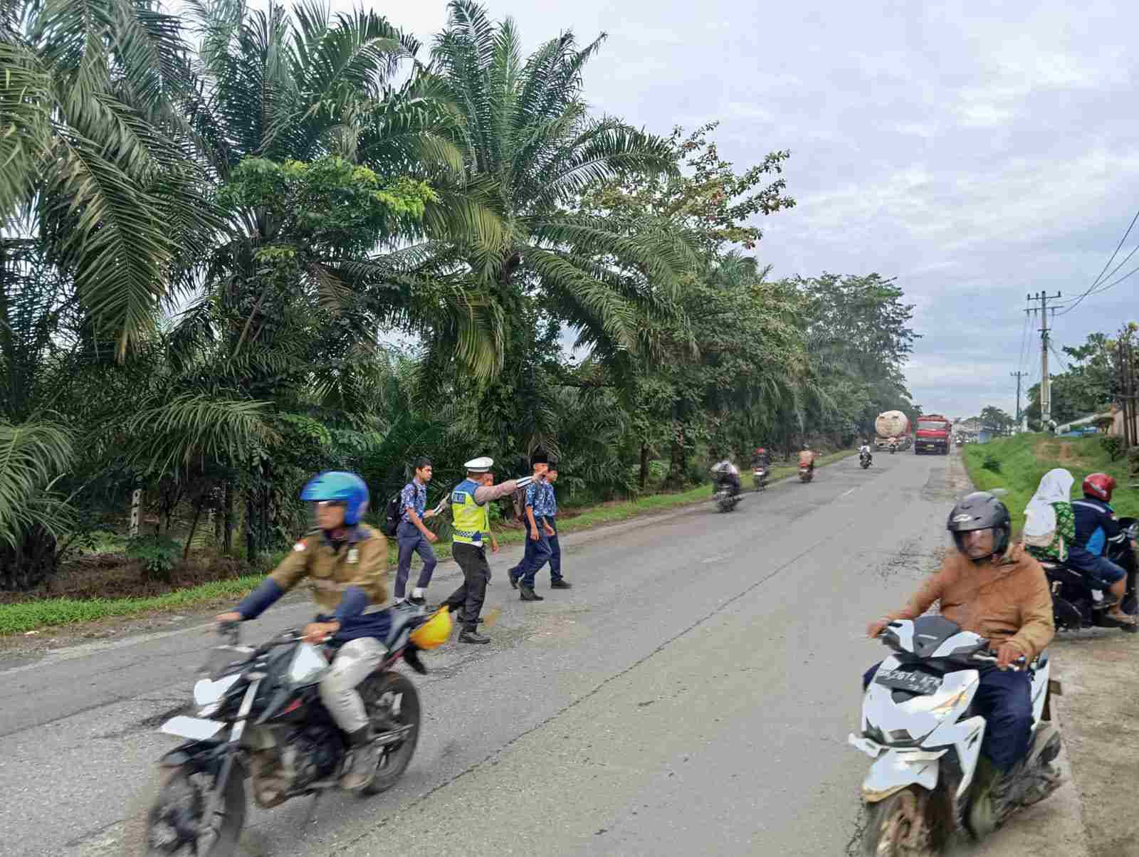 Sat Lantas Polres Batu Bara Gencar Atur Lalu Lintas, Tekan Pelanggaran dan Kecelakaan