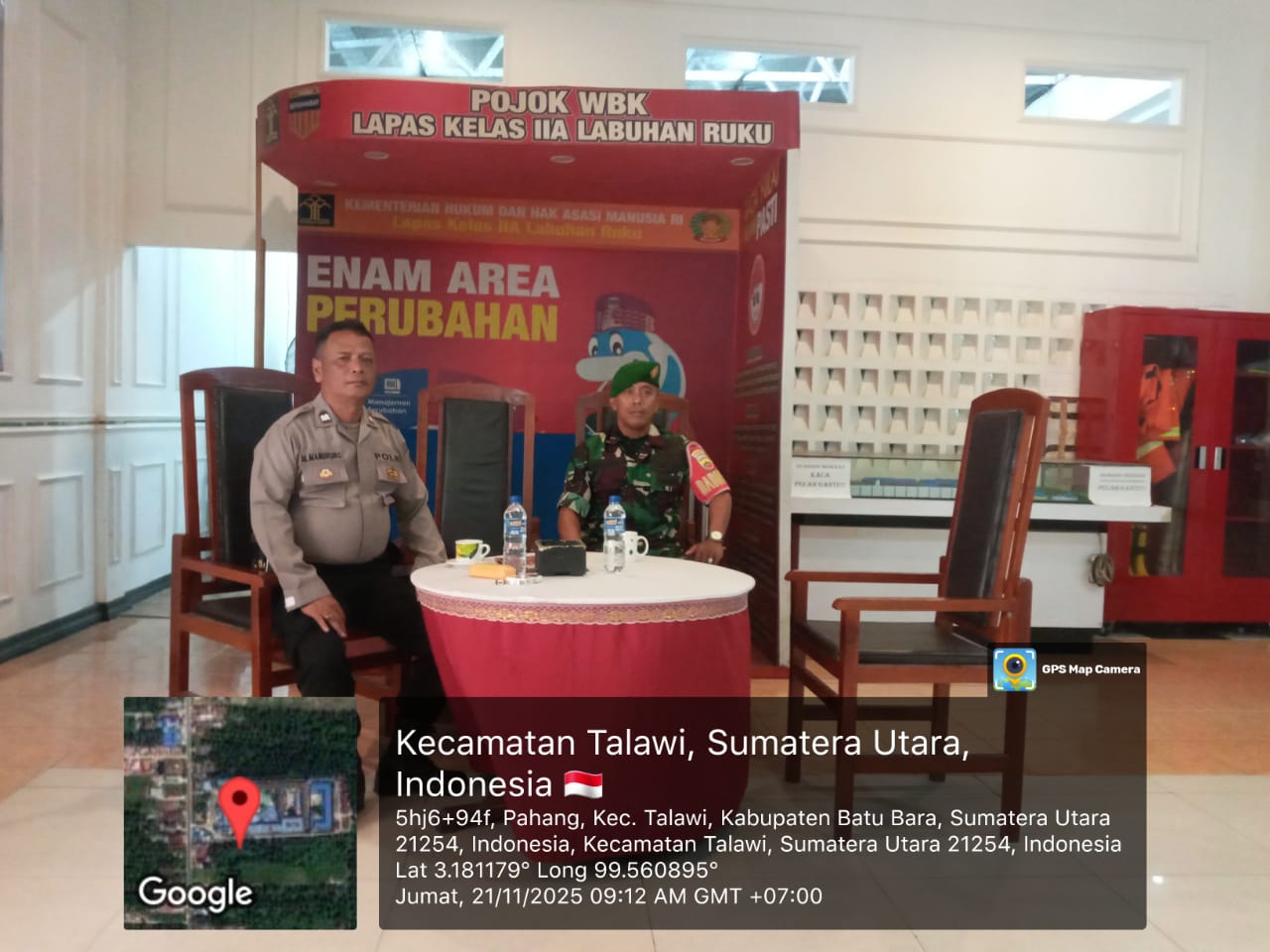 Polsek Labuhan Ruku Perketat Pengamanan Lapas Klas IIA, Jaga Kondusivitas Wilayah