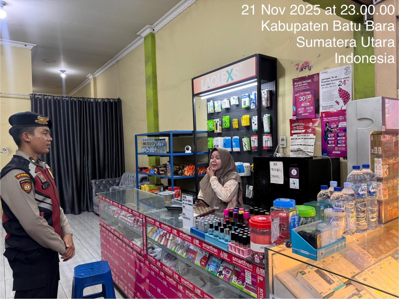 Sat Samapta Polres Batu Bara Gencarkan Cooling System, Ciptakan Rasa Aman dan Sampaikan Pesan Kamtibmas kepada Masyarakat