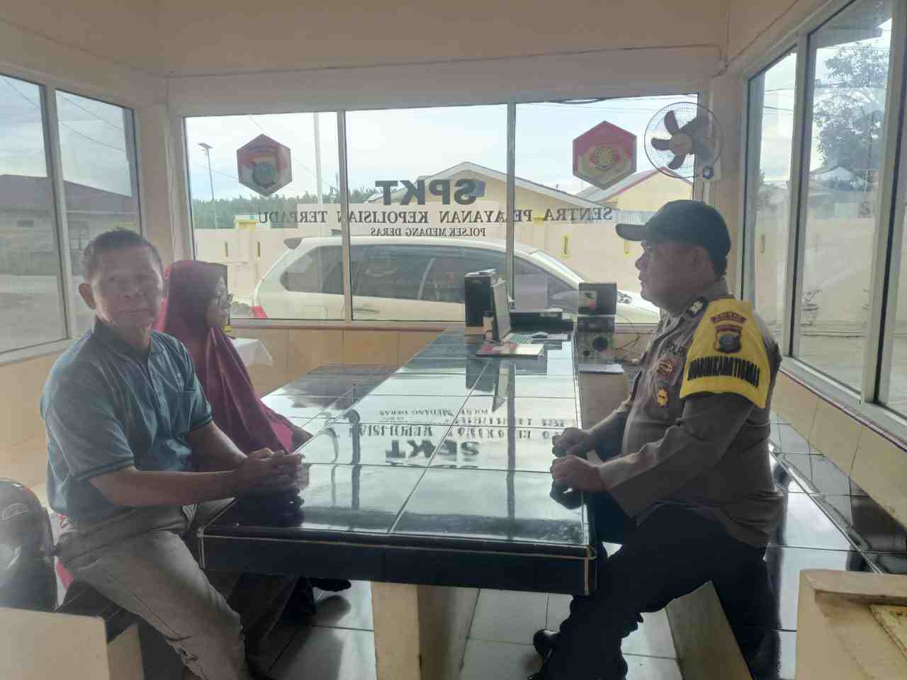 Bhabinkamtibmas Polsek Medang Deras Gencar Sambang dan Cooling System, Sosialisasi Pencegahan Kejahatan Jalanan dan Geng Motor