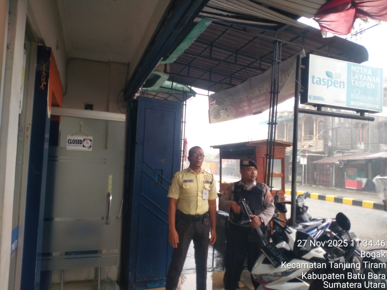 Polres Batu Bara Perketat Pengamanan Objek Vital Perbankan, Jamin Keamanan Transaksi Masyarakat