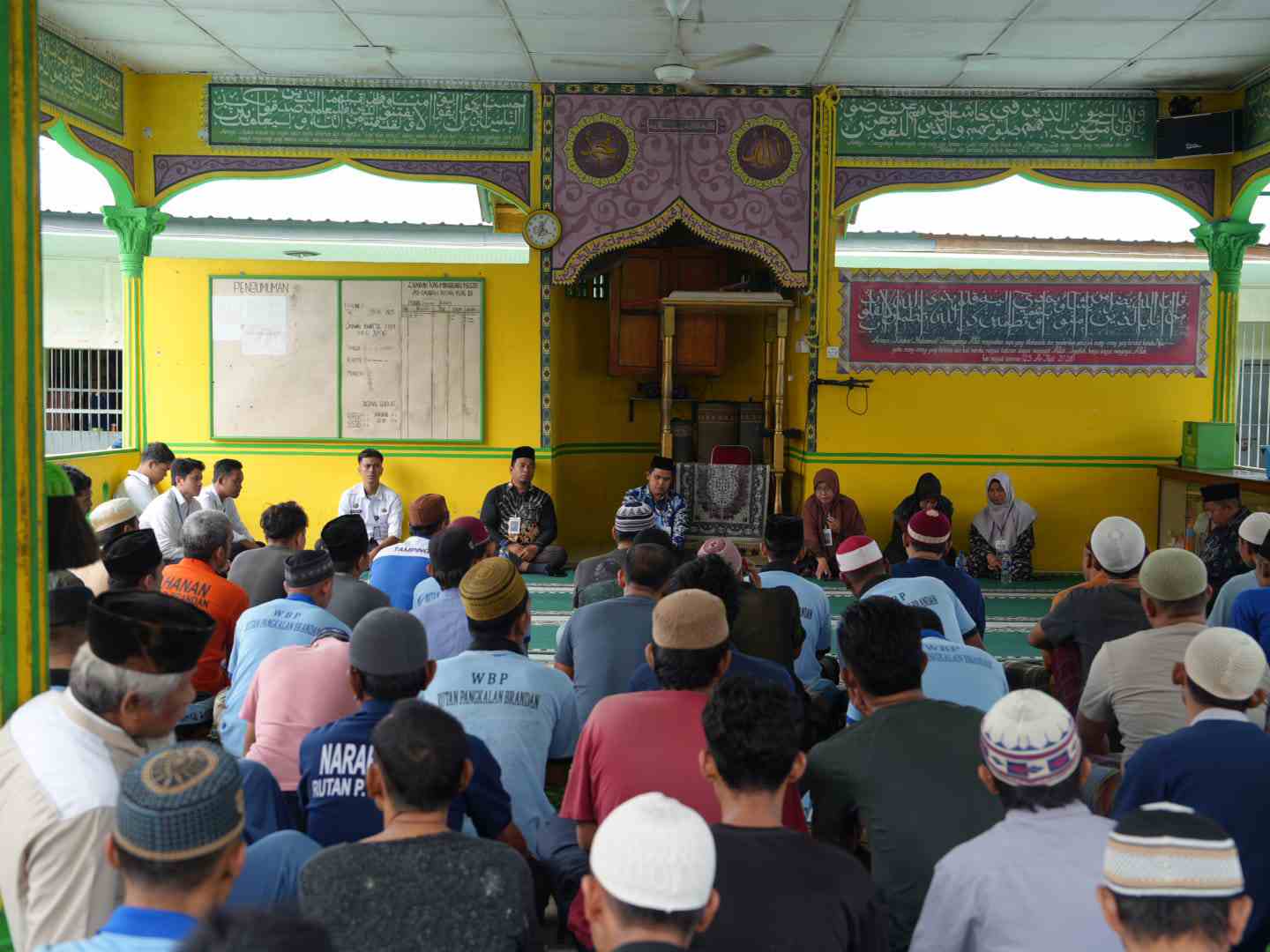 Rutan Pangkalan Brandan Gelar Doa Bersama untuk Korban Banjir Sumatera Utara