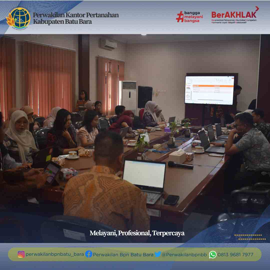 KPKNL Asahan Gelar Validasi Informasi Geospasial Tematik Tanah untuk Tertibkan Aset Negara