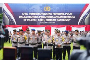 Wakapolri Tegaskan Polri Hadir untuk Kemanusiaan, Perkuat Penanganan Bencana di Tiga Provinsi