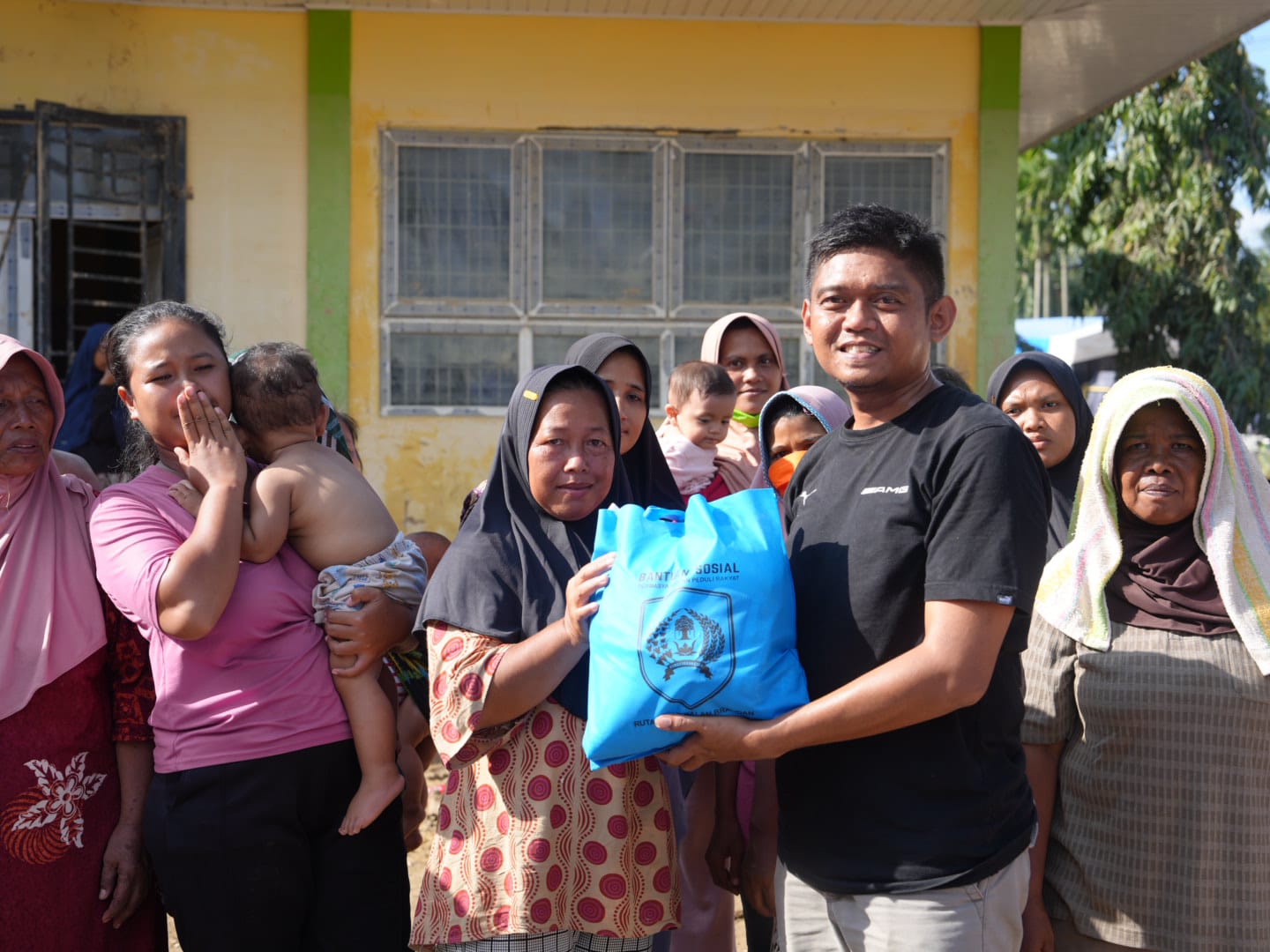 Rutan Pangkalan Brandan Salurkan Tali Kasih bagi Warga Terdampak Bencana di Kuala Simpang