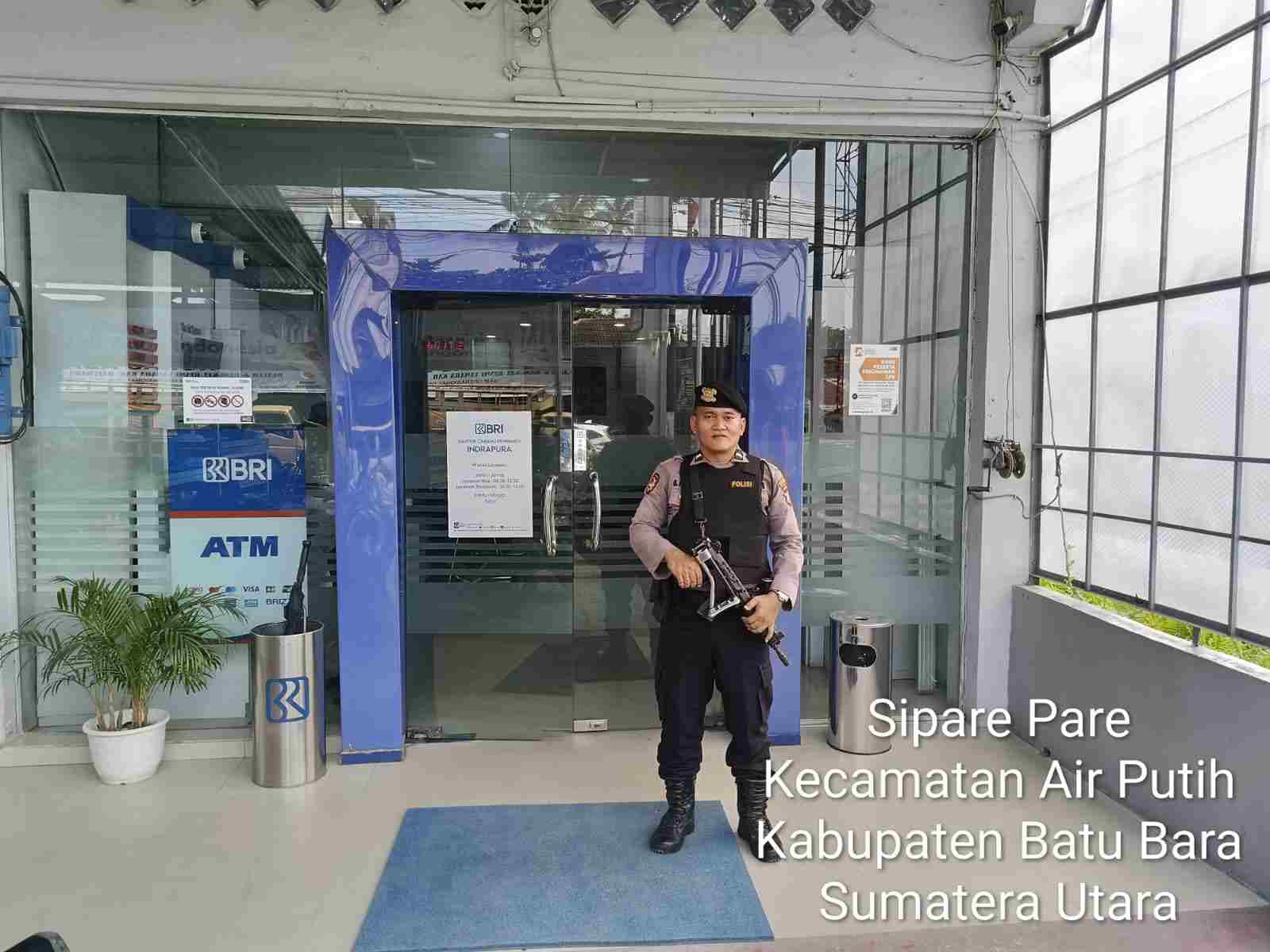 Sat Samapta Polres Batu Bara Tingkatkan Pengamanan Objek Vital Perbankan