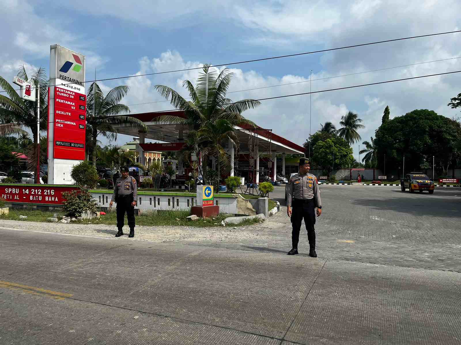 Polres Batu Bara Tingkatkan Kehadiran Polisi di Tengah Masyarakat, Jamin Stabilitas Kamtibmas dan Kelancaran Distribusi BBM