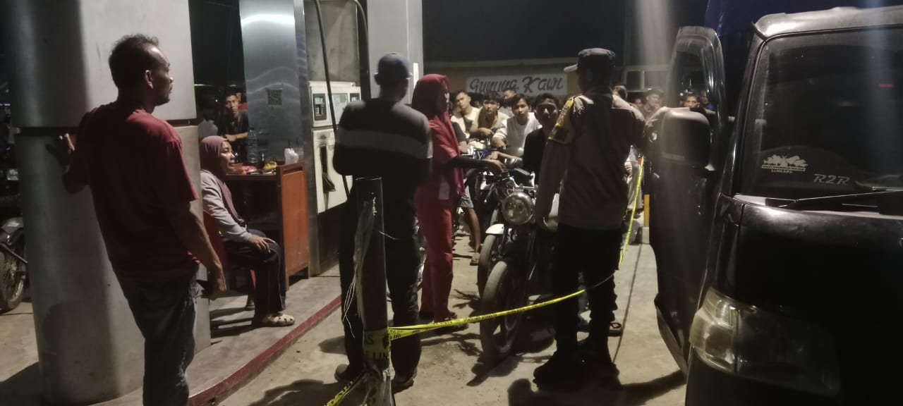 Polsek Lima Puluh Pantau SPBU Simpang Gambus, Pertamax dan Dexlite Kosong