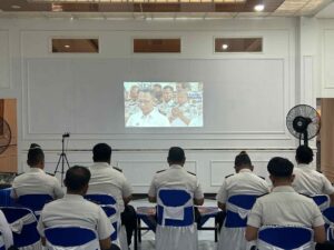 Lapas Labuhan Ruku Ikuti Apel Pegawai Kemenimipas RI Secara Virtual, Awali Tahun dengan Semangat Baru