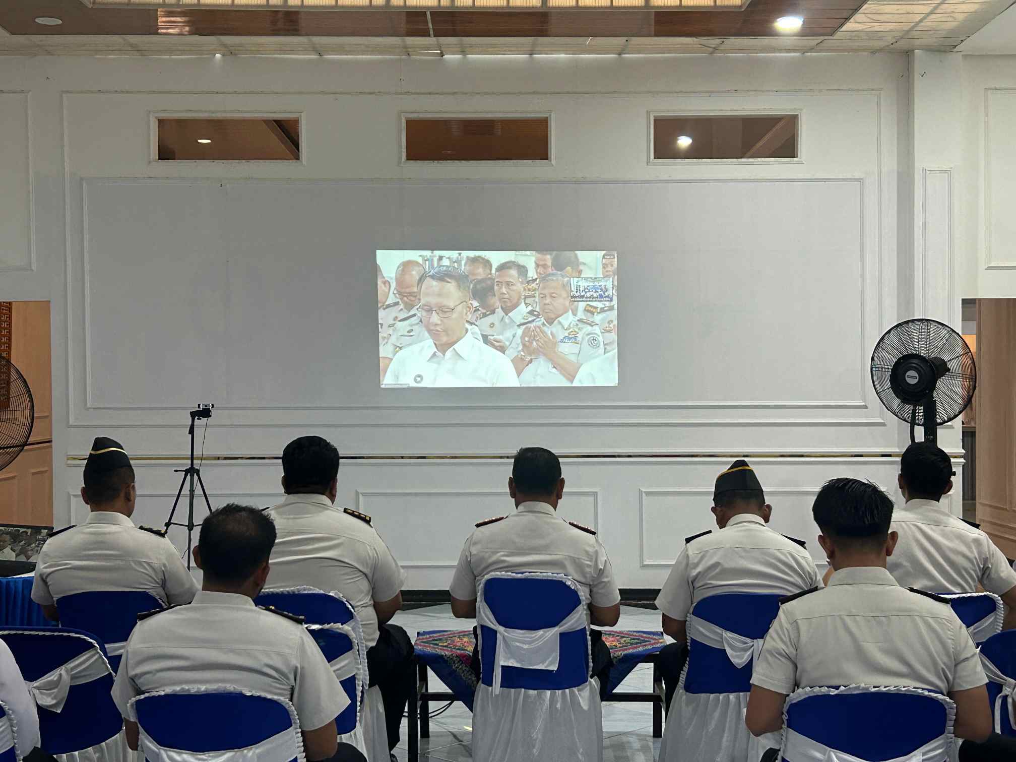 Lapas Labuhan Ruku Ikuti Apel Pegawai Kemenimipas RI Secara Virtual, Awali Tahun dengan Semangat Baru