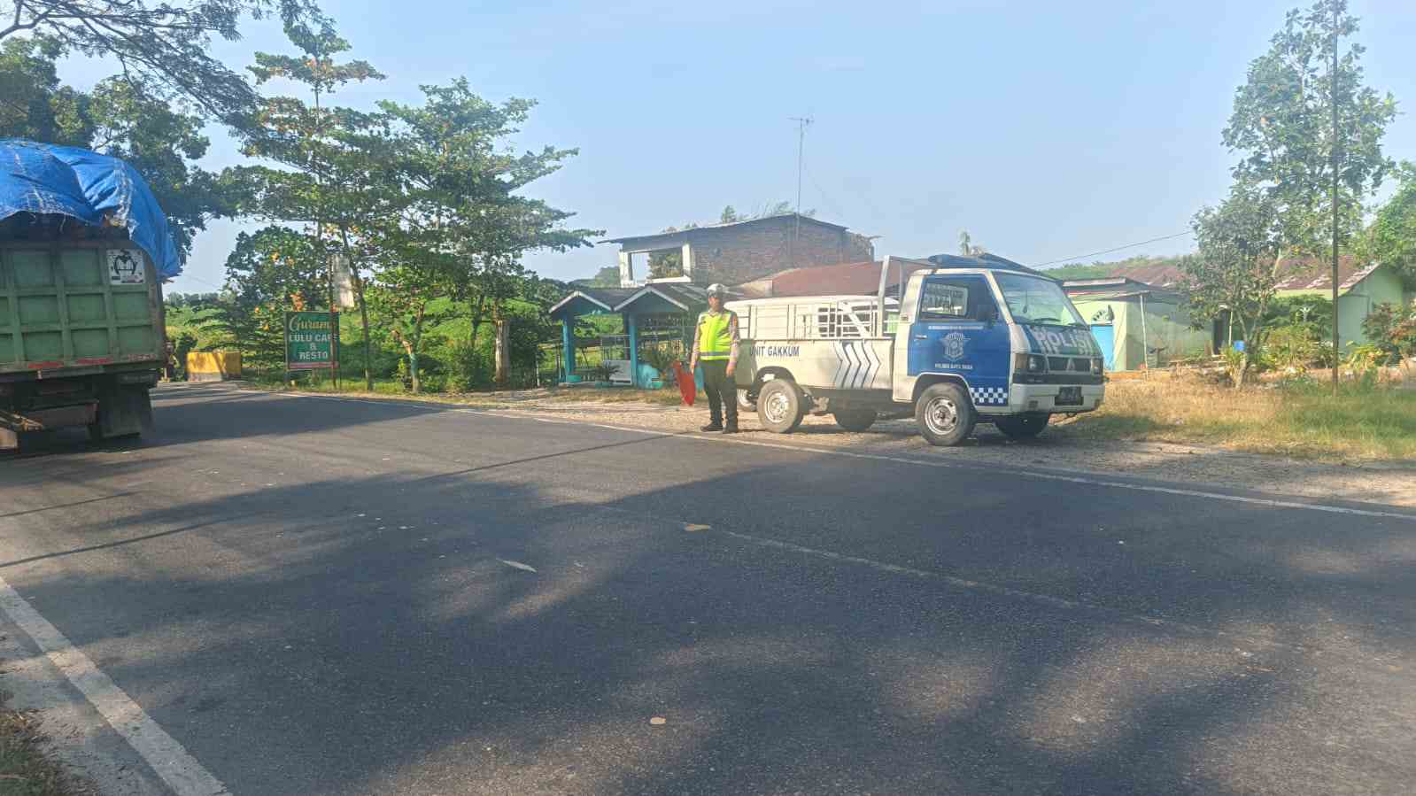 Sat Lantas Polres Batu Bara Gelar Patroli Kibas Bendera, Upaya Preventif Tekan Laka Lantas dan Kemacetan