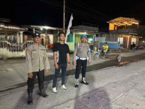 Polsek Medang Deras Tingkatkan Patroli Malam, Cegah Kejahatan dan Gangguan Kamtibmas