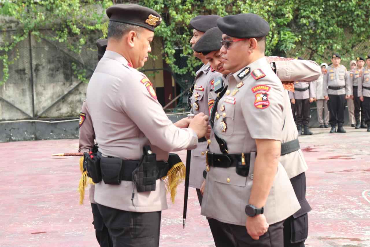 Brigjen Pol Mokhamad Ngajib Pimpin Sertijab Kaden Perintis, Tekankan Profesionalisme Samapta Polri dalam Menjaga Kamtibmas