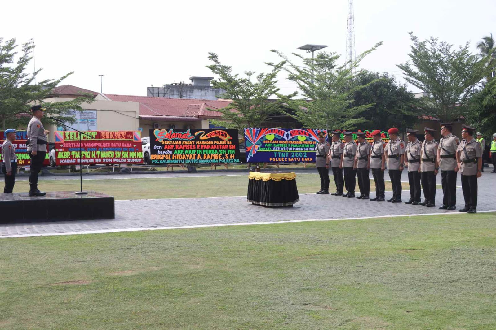 Rotasi Jabatan di Polres Batu Bara, Kapolres Ingatkan Peningkatan Profesionalisme dan Pelayanan Publik