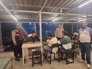Polsek Medang Deras Gencarkan Patroli Malam, Ciptakan Rasa Aman di Tengah Masyarakat