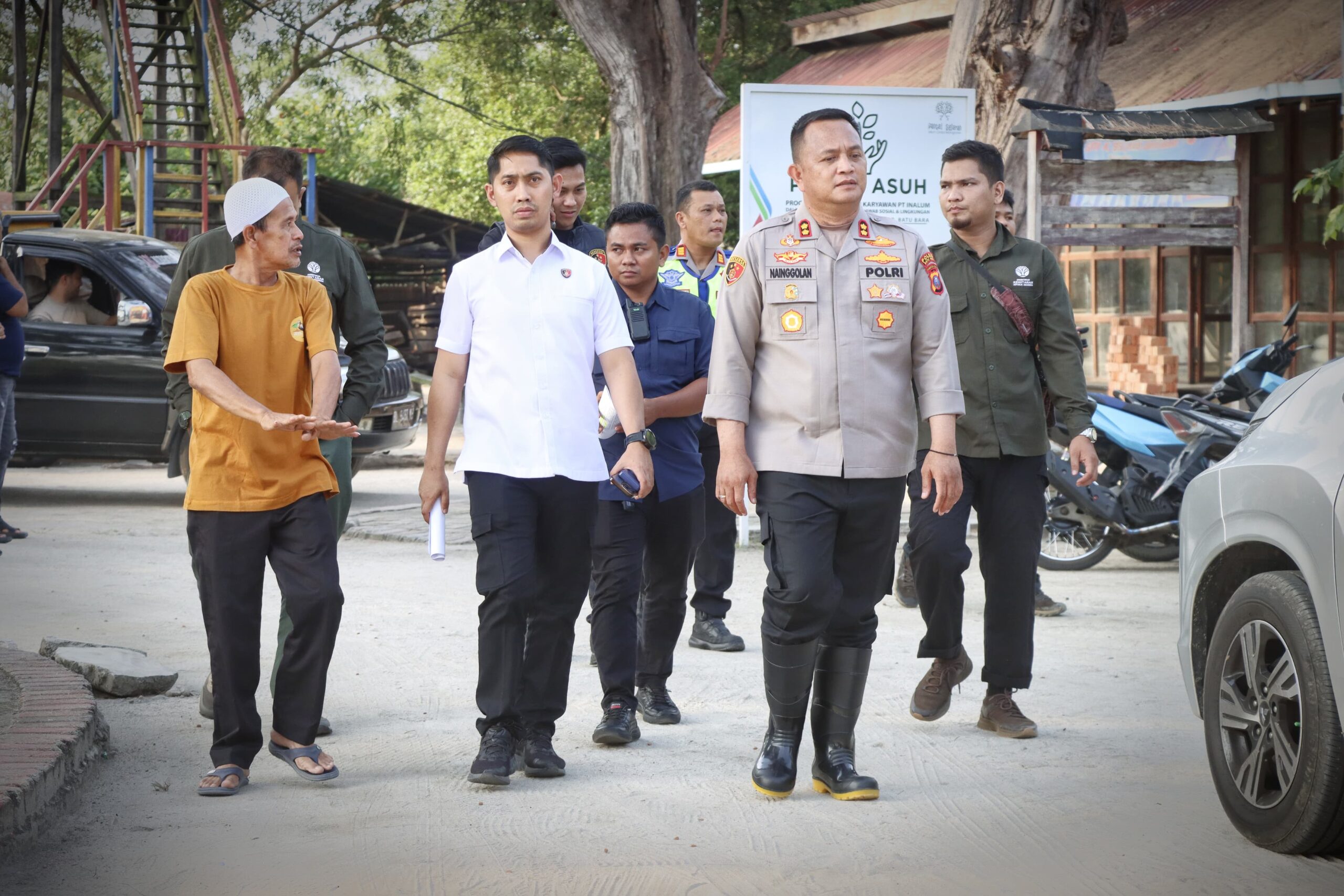 Tindak Tegas Pelaku Perdagangan Satwa Dilindungi, Polres Batu Bara Lepasliarkan Ratusan Belangkas ke Habitat Alami