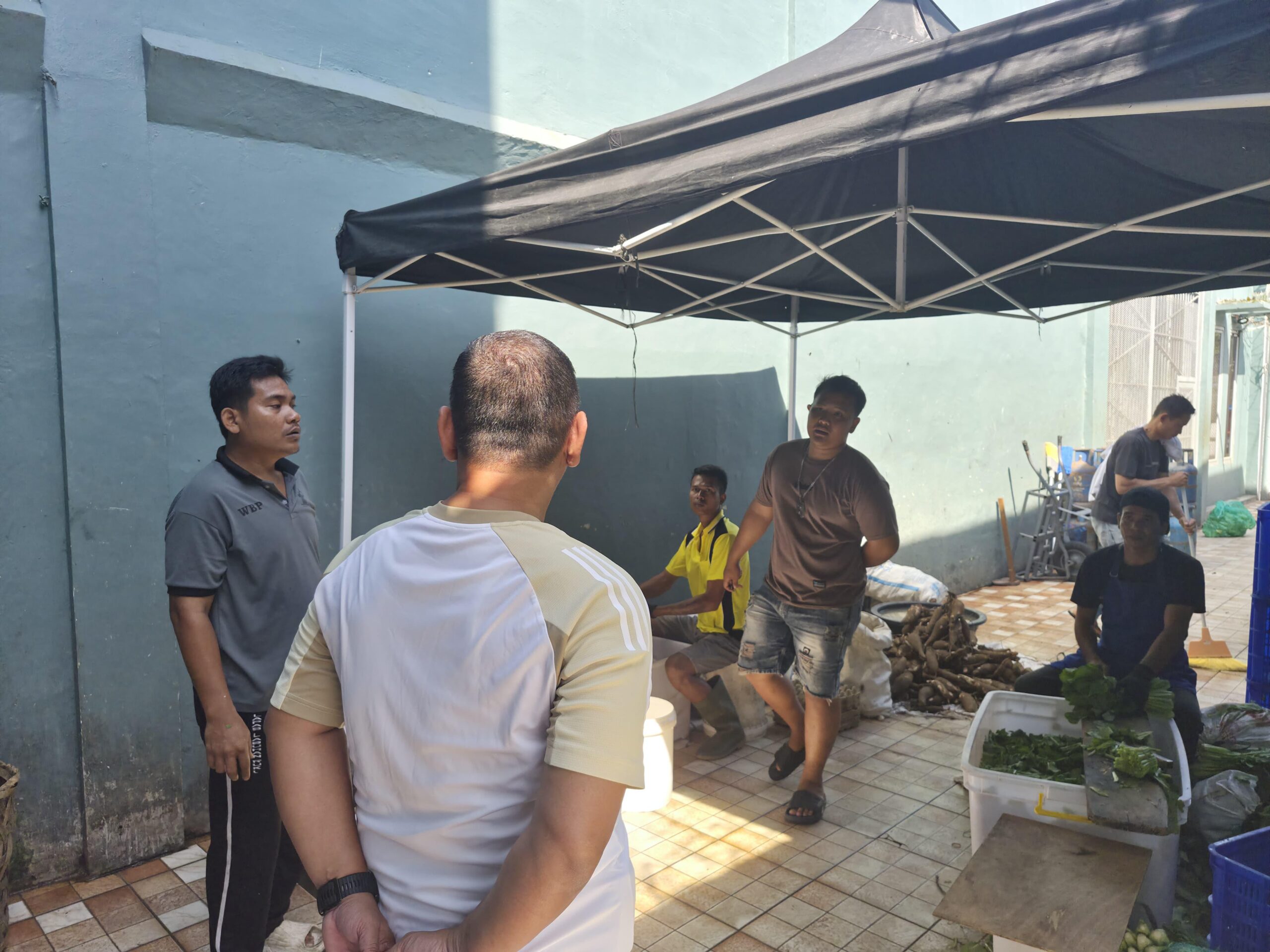 Kalapas Labuhan Ruku Perketat Pengawasan Dapur, Pastikan Makanan Warga Binaan Sesuai Standar