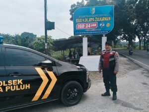 Polsek Lima Puluh Aktif Patroli dan Jalin Silaturahmi dengan Warga, Jaga Kamtibmas Kondusif