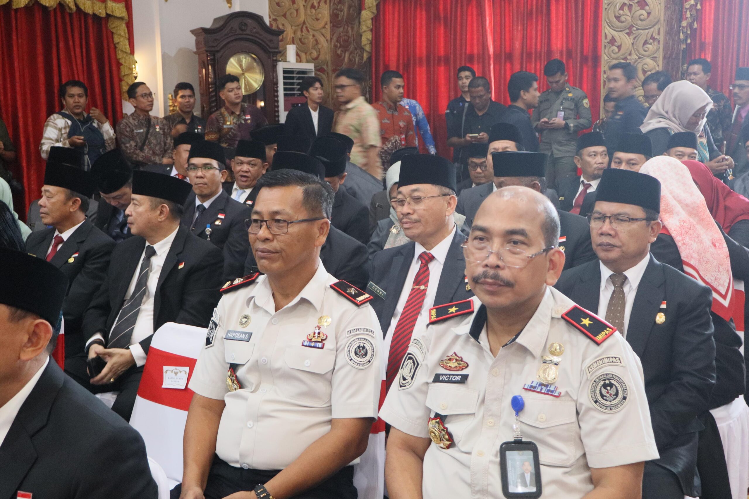 Kanwil Ditjenpas Bengkulu Hadiri Pelantikan Sekretaris Daerah Provinsi Bengkulu