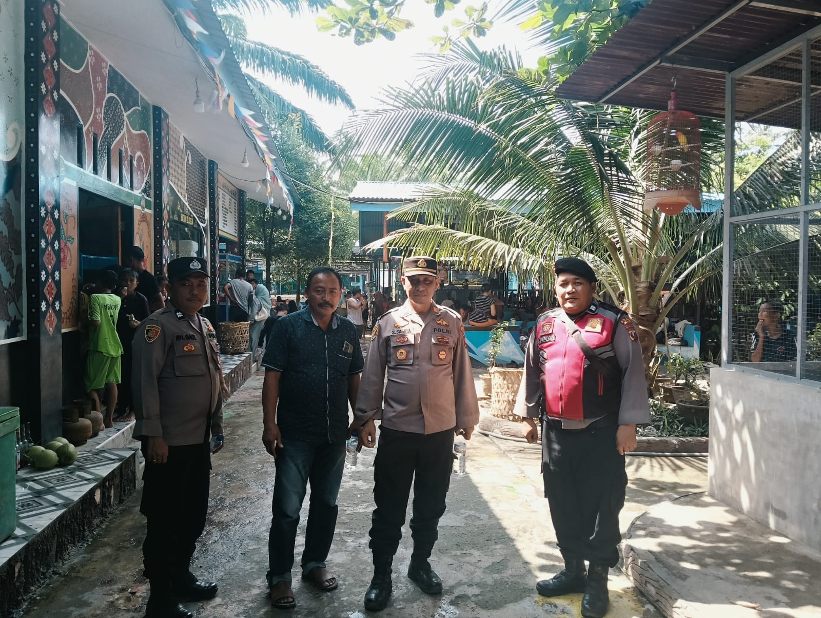 Polsek Lima Puluh Gelar Patroli dan Pengamanan Objek Wisata Jelang Liburan, Situasi Aman dan Kondusif