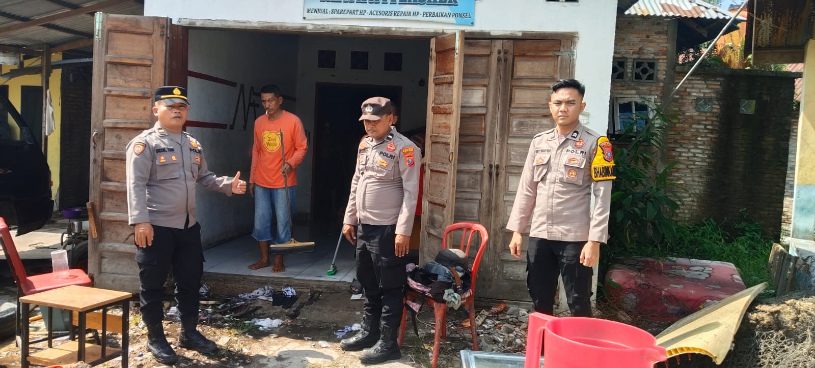 Kebakaran Rumah Mardiah di Desa Padang Genting, Korban Jiwa Nihil dan Kerugian Rp 10 Juta