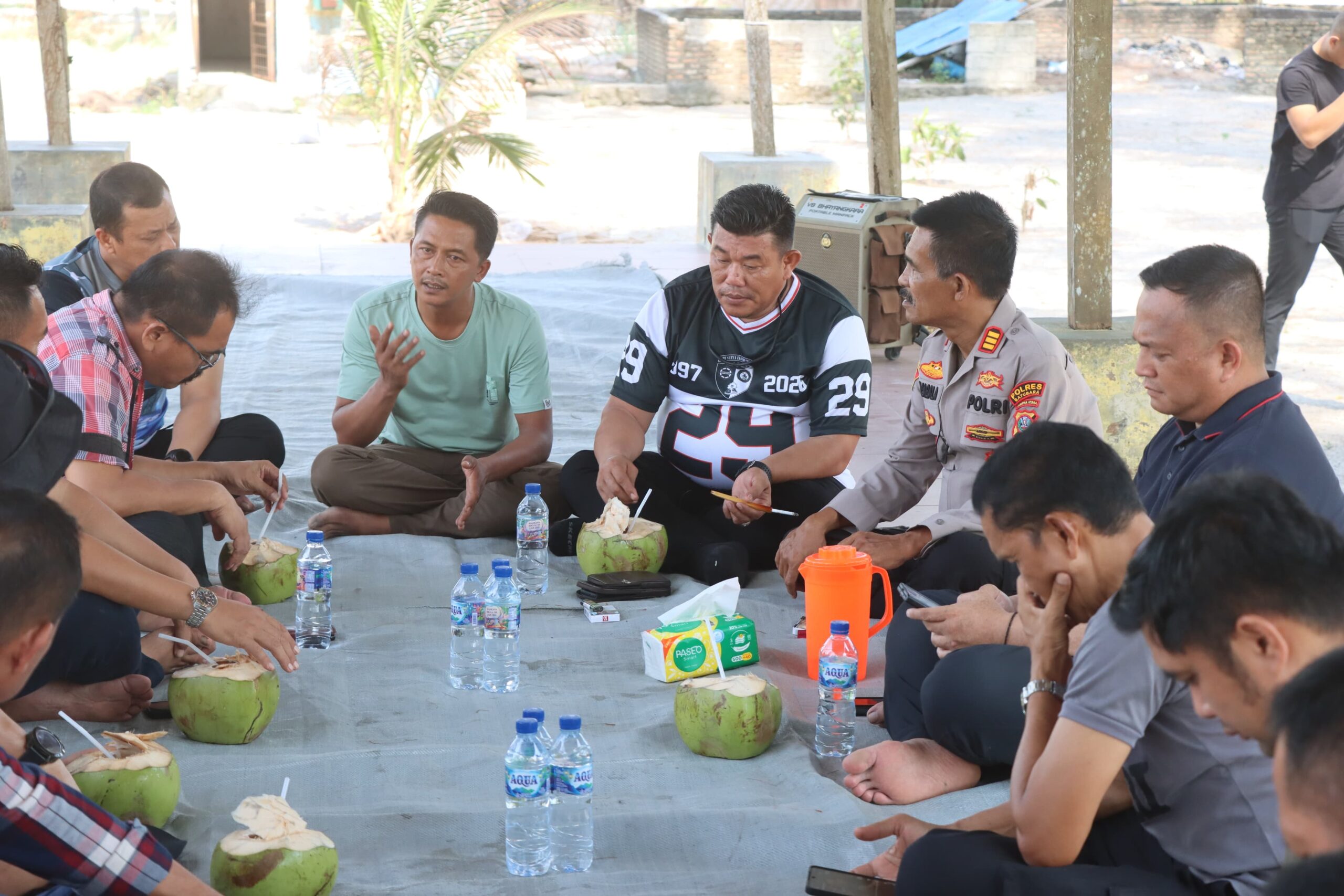 Kapolres Batubara pimpin monitoring langsung Pantai Sujono jelang Lebaran, fokus keamanan dan keselamatan wisatawan