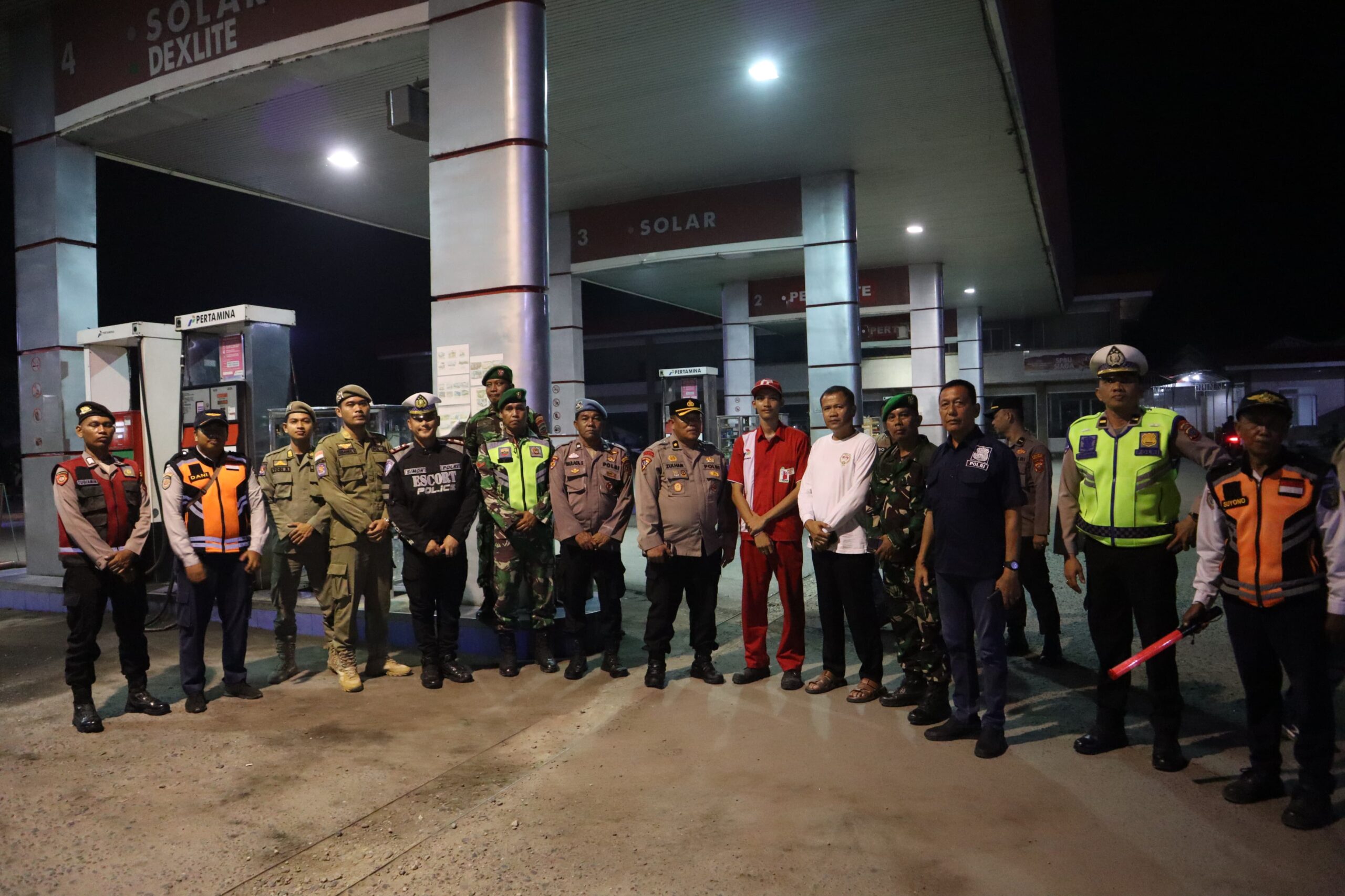 Polres Batu Bara gelar patroli gabungan skala besar saat blackout – antisipasi gangguan kamtibmas, berikan rasa aman kepada masyarakat