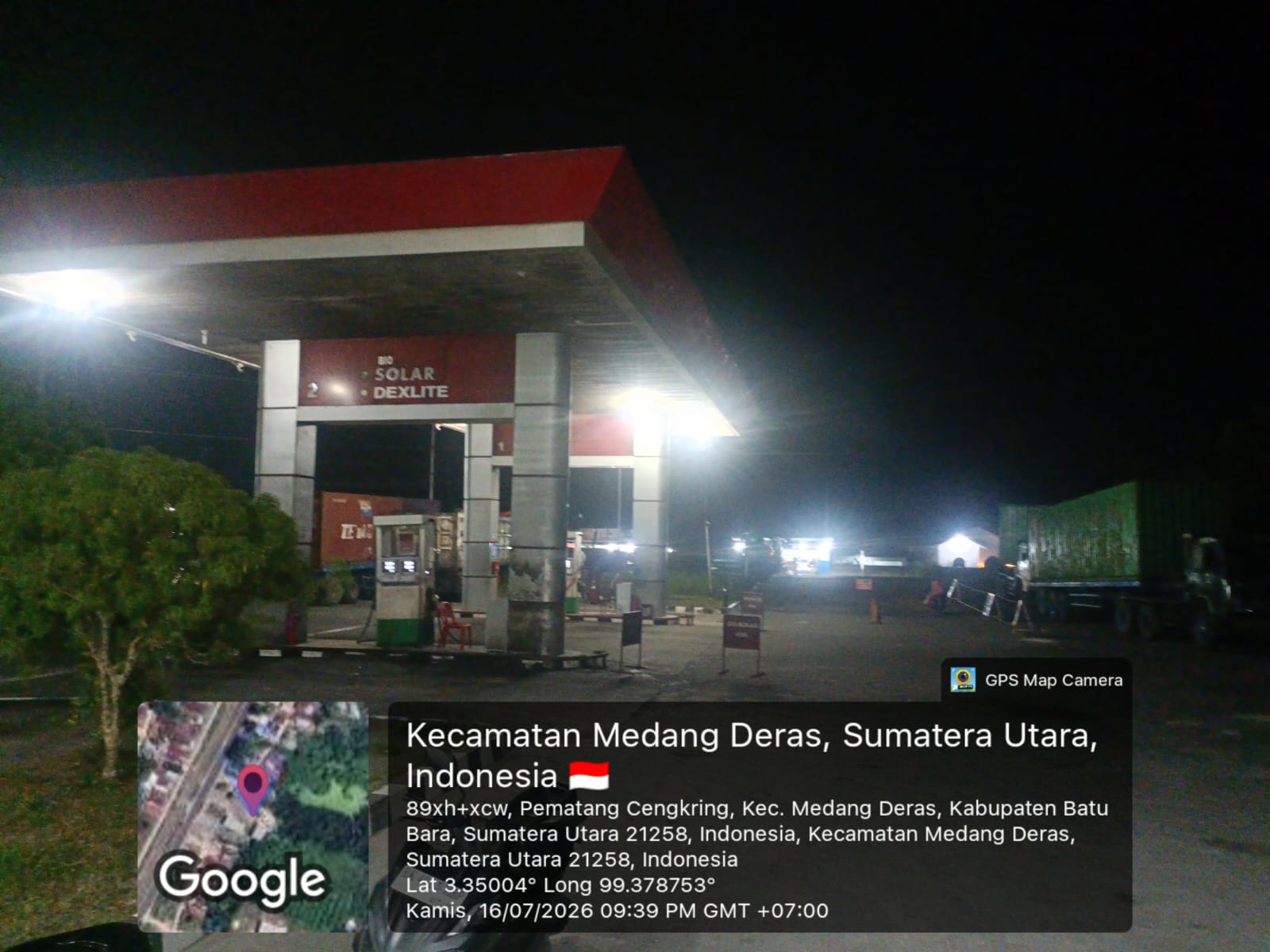 Polsek Medang Deras Pantau Stok BBM di Dua SPBU – Keterlambatan Pengiriman dari Labuhan Belawan, Antrian Tetap Lancar