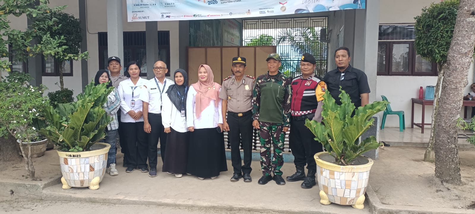 Polsek Medang Deras Gelar Ramah Tamah dan Sosialisasi dengan Siswa Kelas X SMA Negeri 1 Medang Deras