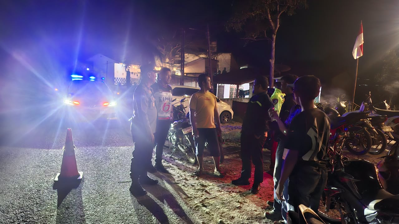 Polres Batu Bara Gelar Patroli Gabungan KRYD, Jaga Kamtibmas Dan Keamanan Masyarakat