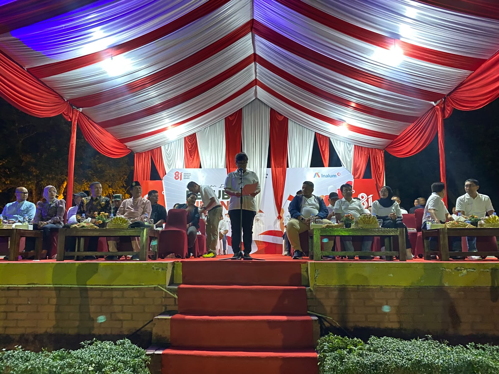 PT Inalum Gelar Pawai Obor HUT RI Ke-81, Diikuti 1.500 Peserta