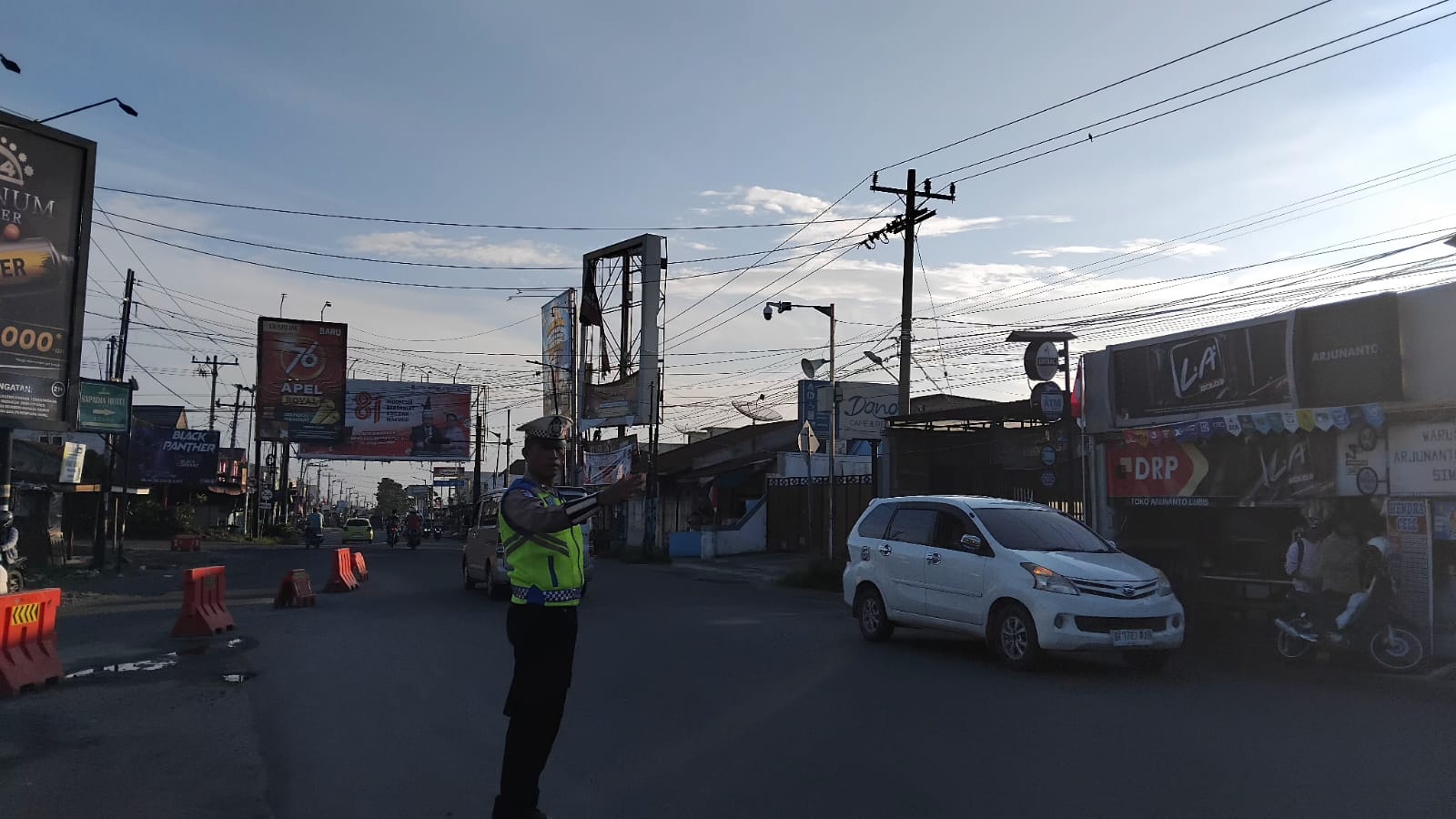 Sat Lantas Polres Pematangsiantar Gelar Pos Padat Pagi, Amankan Arus Lalu Lintas Di 35 Titik Kota
